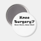 Aimant La Chirurgie Du Genou Y A Été Fait (Recto/Verso)