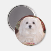 Aimant La chute de neige maltaise (Recto/Verso)