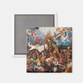 Aimant La chute des anges rebelles, Pieter Bruegel (Recto/Verso)
