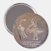 Aimant La Cieneguilla Pétroglyphe (Recto/Verso)