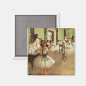 Aimant La Classe de Danse par Edgar Degas (Recto/Verso)
