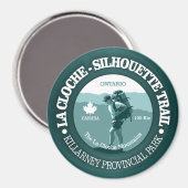 Aimant La Cloche - Sentier Silhouette (T) (Recto/Verso)