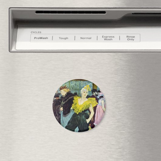 Aimant La Clownesse (clown) Cha-U-Kao par Toulouse Lautre (In Situ (Lave-vaisselle))