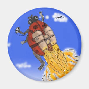 Aimant La coccinelle enlève l'aimant