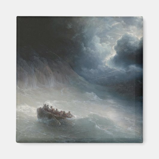 Aimant La colère des mers (par Ivan Aivazovsky) (Devant)