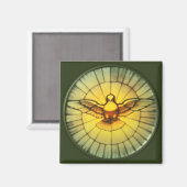 Aimant La colombe du Saint-Esprit (Recto/Verso)