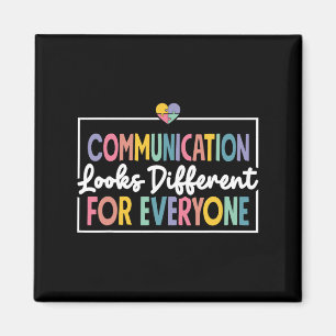 Aimant La communication est différente pour chaque person