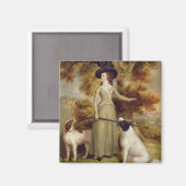 Aimant La comtesse d'Effingham avec un tir et un tir Do (Recto/Verso)