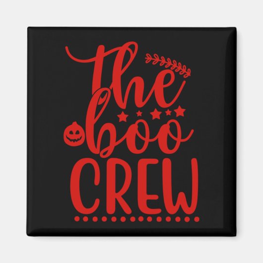 Aimant La conception de The Boo Crew (Devant)