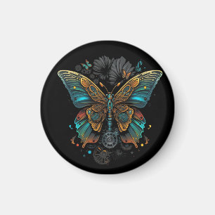 Aimant la conception papillon