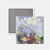 Aimant La conquête de l'air, 1913 (Recto/Verso)