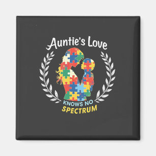 Aimant La conscience de l'autisme de l'amour de la tante