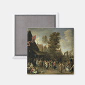 Aimant La consécration d'une église de village, c.1650 (Recto/Verso)