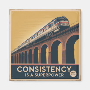 Aimant La constance est une superpuissance