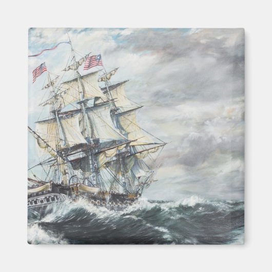 Aimant La Constitution américaine se dirige vers la Guerr (Devant)