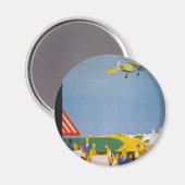 Aimant La Côte Basque Par Avion (Recto/Verso)