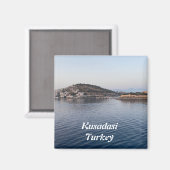 Aimant La côte de Kusadasi en Turquie (Recto/Verso)