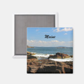 Aimant La côte rocheuse du Maine (Recto/Verso)