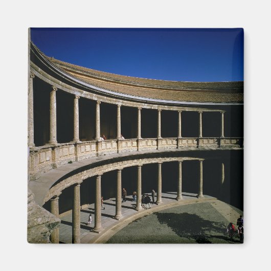 Aimant La cour circulaire du Palais Charles (Devant)