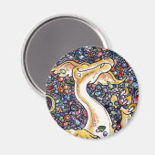 Aimant La cour du dragon (Recto/Verso)