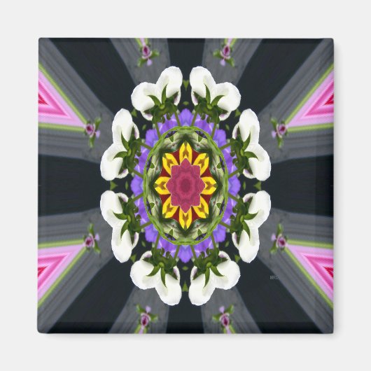 Aimant La couronne de Pansies.... (Devant)