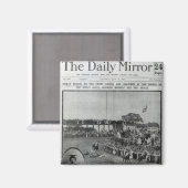 Aimant La couverture du Daily Mirror (Recto/Verso)