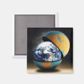 Aimant La couverture protectrice de la Terre (Recto/Verso)