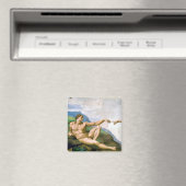 Aimant La création d'Adam, Michel-Ange, 1508-1512 (In Situ (Lave-vaisselle))