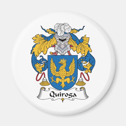 Aimant La crête de famille Quiroga (Devant)