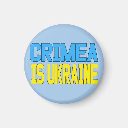 Aimant La Crimée est l'Ukraine (Devant)