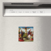 Aimant La Crucifixion par Benvenuto di Giovanni (In Situ (Lave-vaisselle))