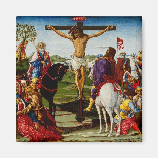 Aimant La Crucifixion par Benvenuto di Giovanni (Devant)