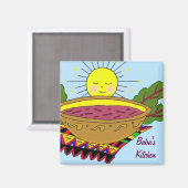 Aimant La cuisine de Baba (Recto/Verso)