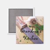 Aimant La cuisine de grand-mère (Recto/Verso)