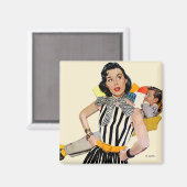 Aimant La Dame A Été Insultée (Recto/Verso)