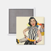 Aimant La Dame A Été Insultée (Recto/Verso)