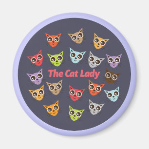 Aimant La Dame aux chats