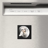 Aimant La Dame de la Lune (In Situ (Lave-vaisselle))