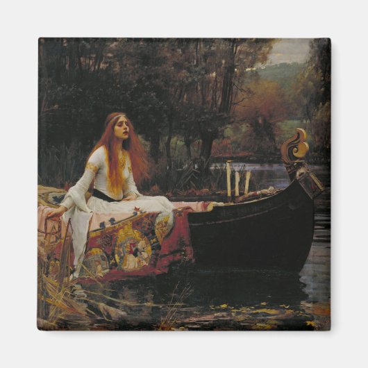 Aimant La dame de Shalott : une histoire de fantôme celti (Devant)