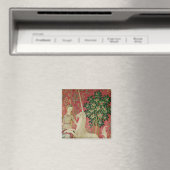 Aimant La Dame et la licorne : 'Vue' (In Situ (Lave-vaisselle))