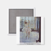 Aimant La danseuse chez le photographe par Edgar Degas (Recto/Verso)