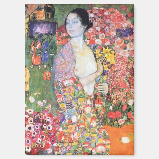 Aimant La Danseuse, Gustav Klimt (Recto)