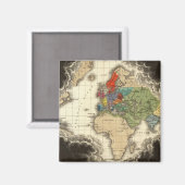 Aimant La découverte de l'Amérique 1498 AD (Recto/Verso)