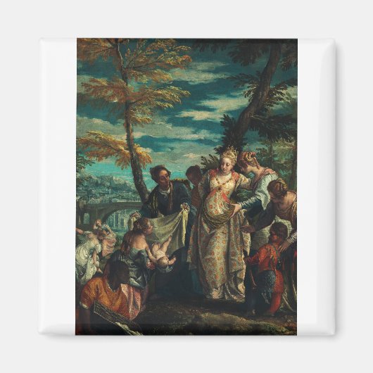 Aimant La Découverte de Moïse par Veronese Fine Art (Devant)