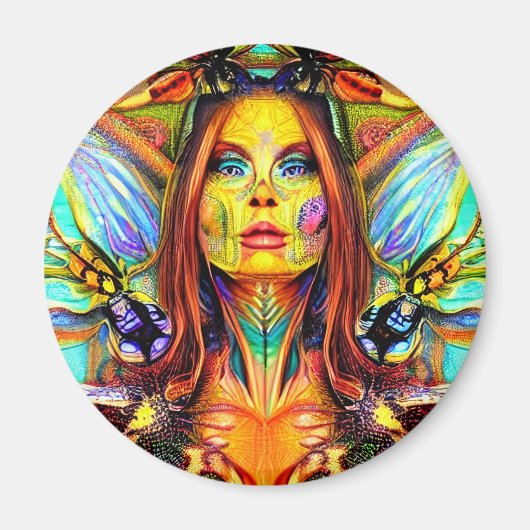 Aimant La Déesse Gaia, La Mère De La Terre (Devant)