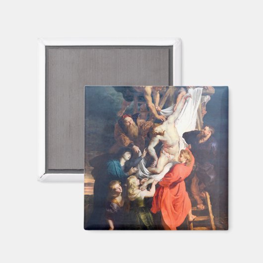 Aimant La descente de la Croix, Rubens (Recto/Verso)