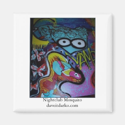 Aimant La discothèque Mosquito (Devant)