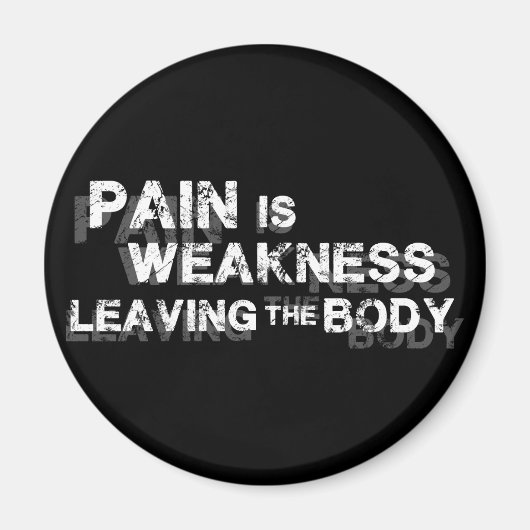 Aimant La Douleur Est Faible Quittant Le Corps (Devant)
