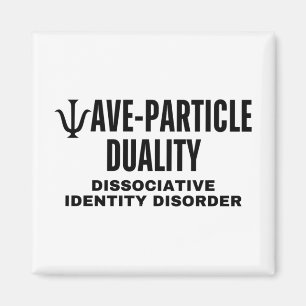 Aimant La Dualité Des Particules D'Ondes En Physique Est