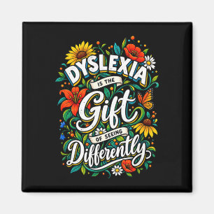 Aimant La dyslexie est une prise de conscience différente